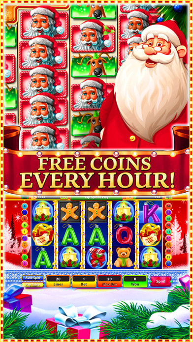 Merry Christmas Slots-Las Vegas Lucky Casino HD screenshot 3