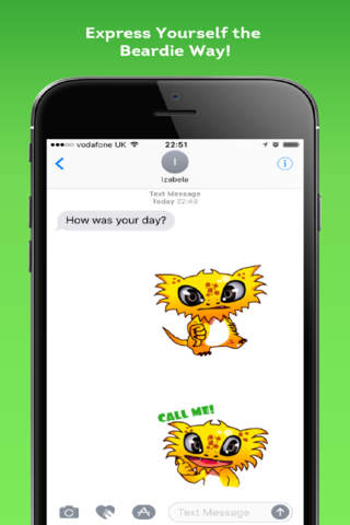 BeardieMoji - Bearded Dragon Pet Lizard Emojis screenshot 4