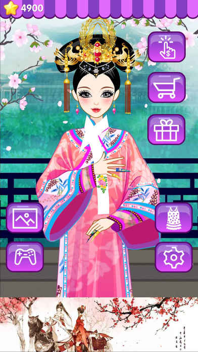 Ancient Beauty of China - dress up girl games screenshot 4