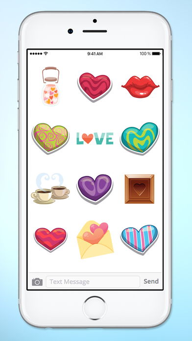 Valentines Day Love and Romance Sticker Pack screenshot 4