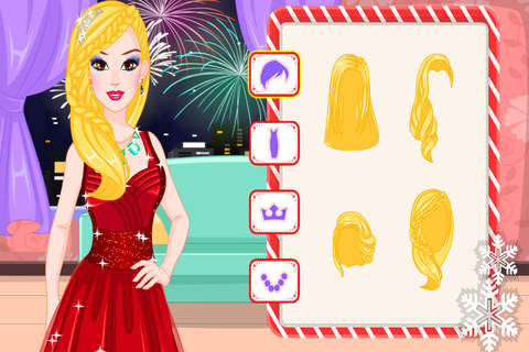Princess Glittery New Year screenshot 2