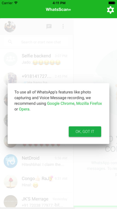 What-Scan+ for WhatApp Chat app screenshot 2