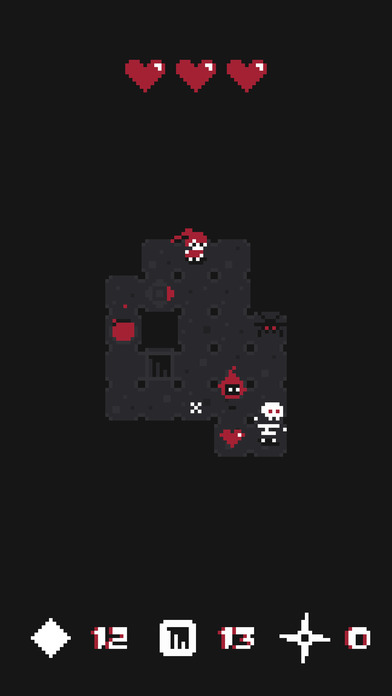 Red Hearts - Tiny Dungeon Crawler screenshot 2
