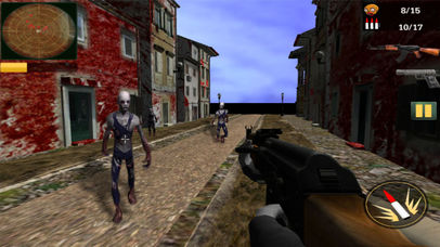 Zombies Gun Survival Combat 3D screenshot 4