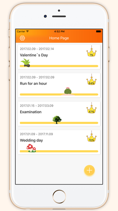 Time Tracker - Countdown recorder with remind screenshot 2