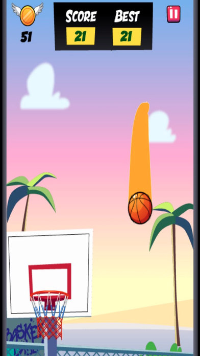 断线篮球 － 把篮球投进篮 screenshot 3