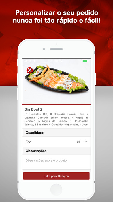 Sushi House Delivery - Brasília screenshot 4
