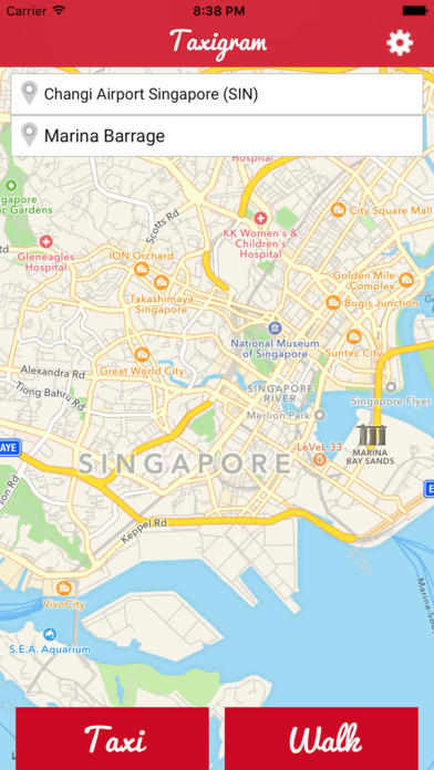 Taxigram Singapore screenshot 2