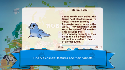 World Atlas For Kids Pro - Animal Library screenshot 2