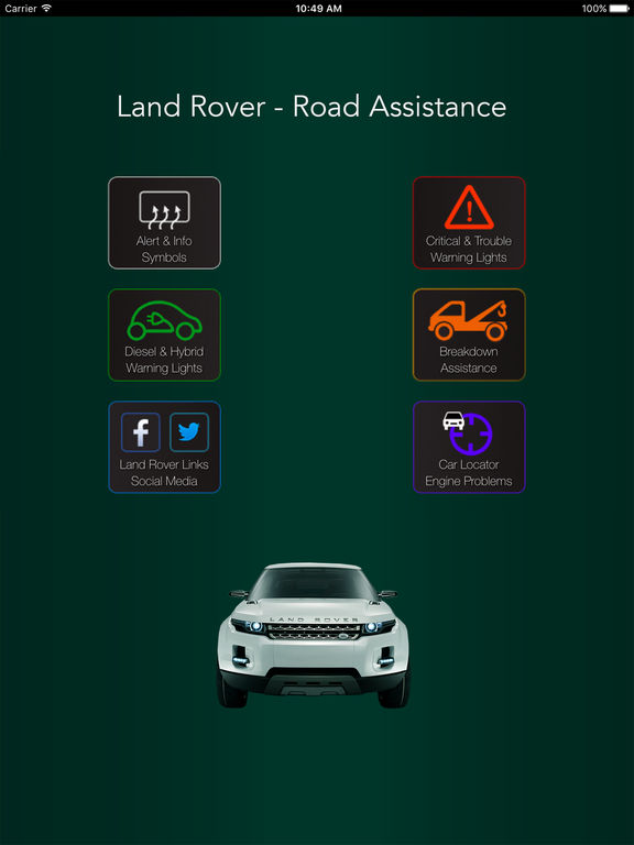 App Shopper Land Rover Range Rover Warning Lights & Problems (Lifestyle)