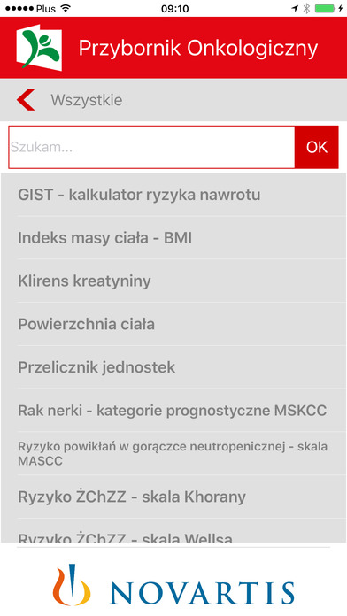 Przybornik Onkologiczny screenshot 2