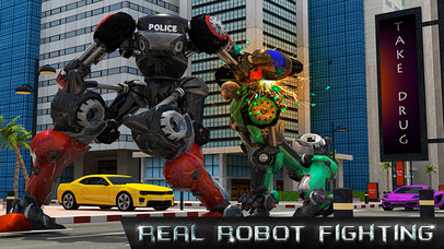 Police Transform Robot Chase screenshot 3