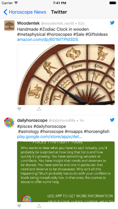 Horoscope News with notifications FREE screenshot 3