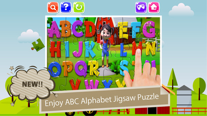 Lively ABC Alphabet jigsaw puzzle games for kids screenshot 4