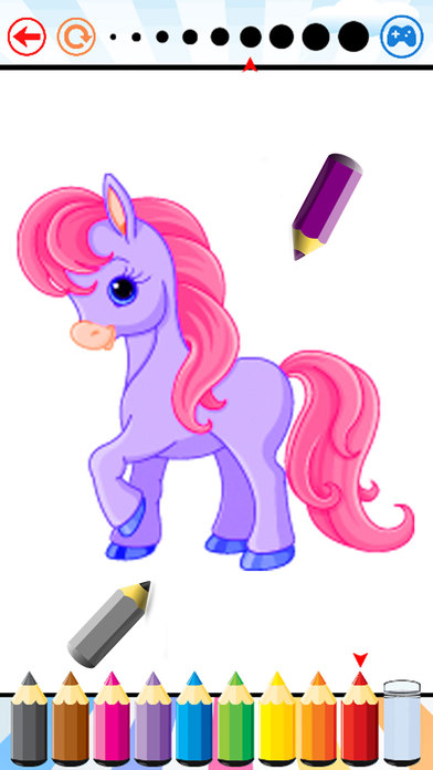Pony Coloring Book for kids - My Drawing free game screenshot 3