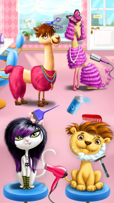 Furry Animal Beauty Salon - Hairstyle & DressUp screenshot 2