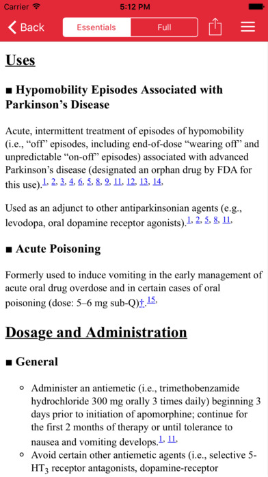 AHFS Clinical Drug Information screenshot 2