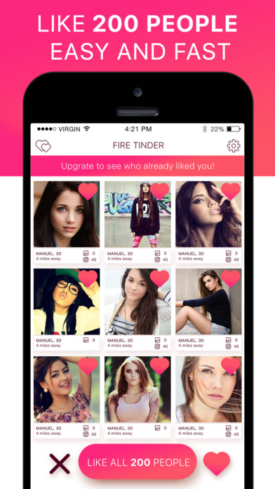 Like for Tinder - Boost Match &* Auto Liker Tool screenshot 3