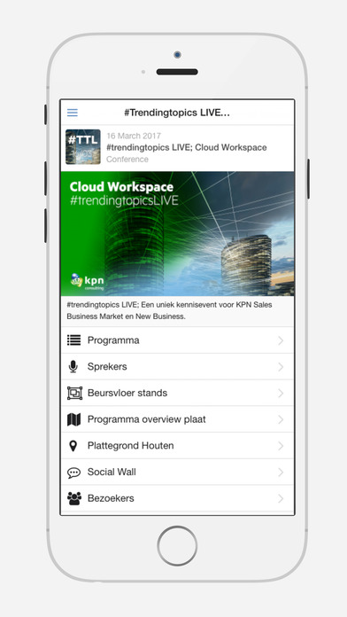 KPN Consulting Events app screenshot 2