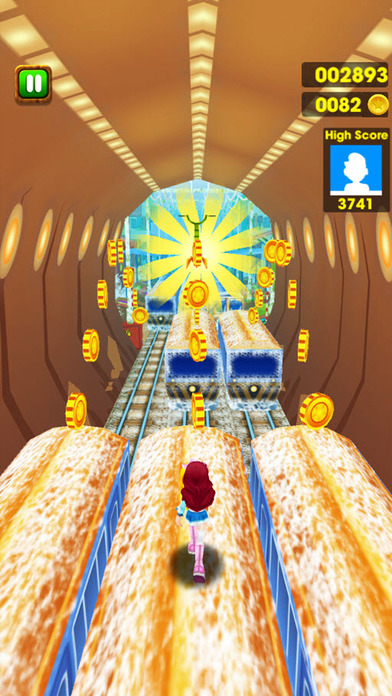 Frozen Princess Subway Surf Run screenshot 4
