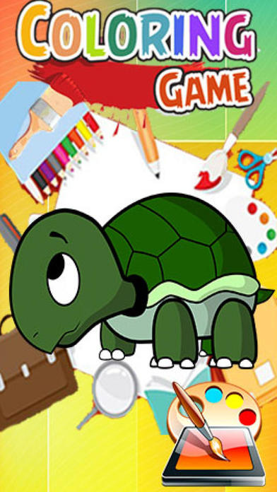 Book Colouring For Cartoon Turtles Version screenshot 2