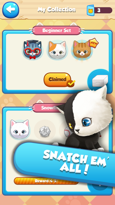Kitty Snatch - Match 3 Cats screenshot 4