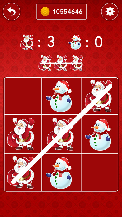 Christmas Tic Tac Toe : Play With Santa Claus screenshot 3
