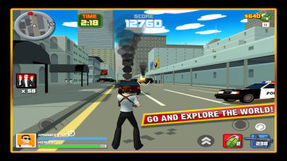Crime City Theft kill Auto sniper shooting games screenshot 4