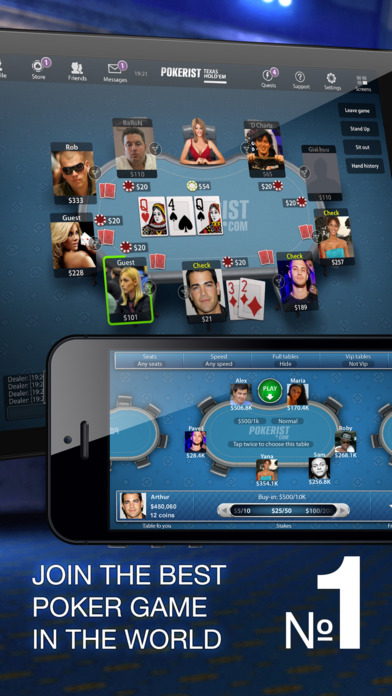 Pokerist Texas Holdem Poker Online hack tool Chips