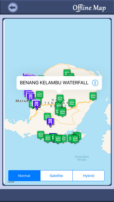 Lombok Island Offline Map Travel Guide screenshot 4