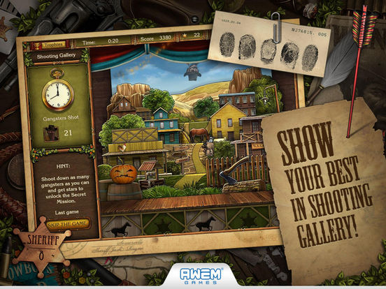Golden Trails: Hidden Object Adventure Western для iPad