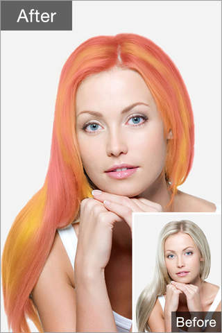 Magic Hair Color HD-Photo Editor&Picture Editing screenshot 2