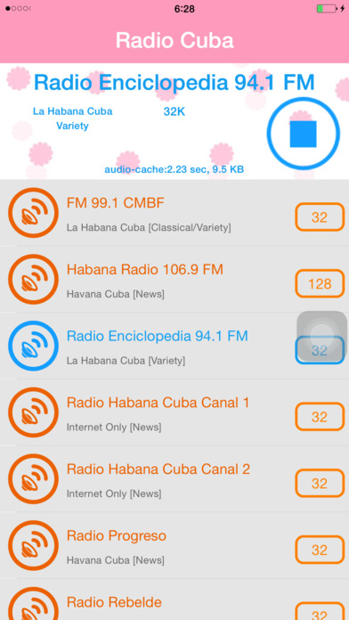 Radio Cuba - Live Radio Stations screenshot 2