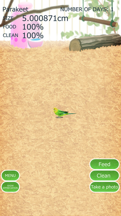 Parakeet Pet screenshot 4