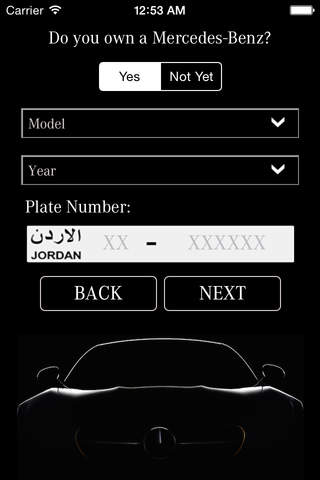 Mercedes-Benz Jordan screenshot 2
