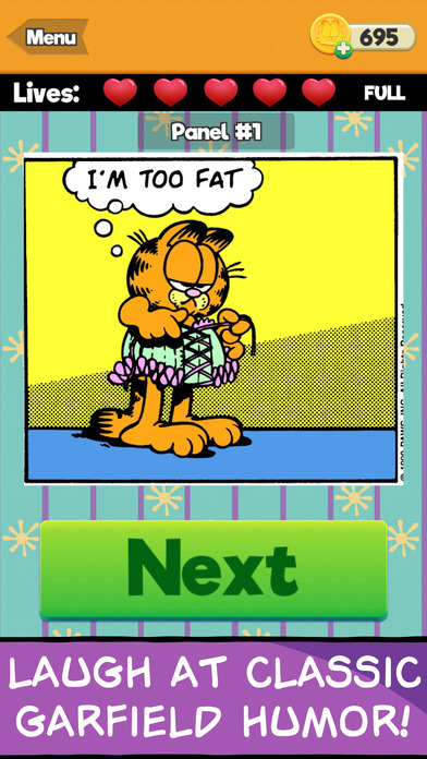 Garfield Trivia Free Game screenshot 3