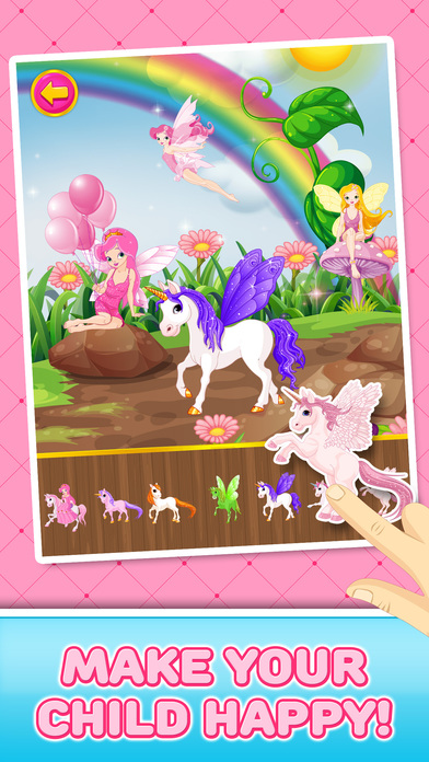 Princesses, Fairies & Ponies - Game for Children screenshot 4