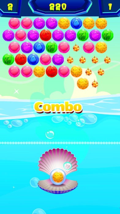 Bubble Wonderful - Shooting Circle Match 3 Games screenshot 3