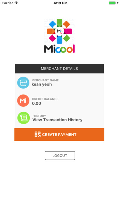 MiCool Merchant screenshot 2