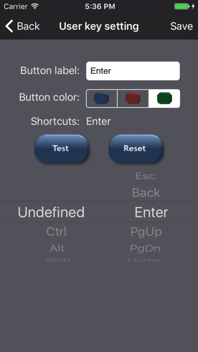 Captura de pantalla del iPhone 2