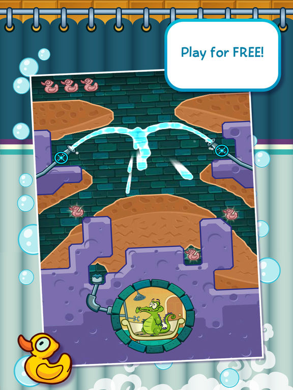 Screenshots of Where's My Water? Free for iPad