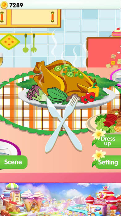 Delicious Food - Dinner Preparation Girly Games screenshot 4