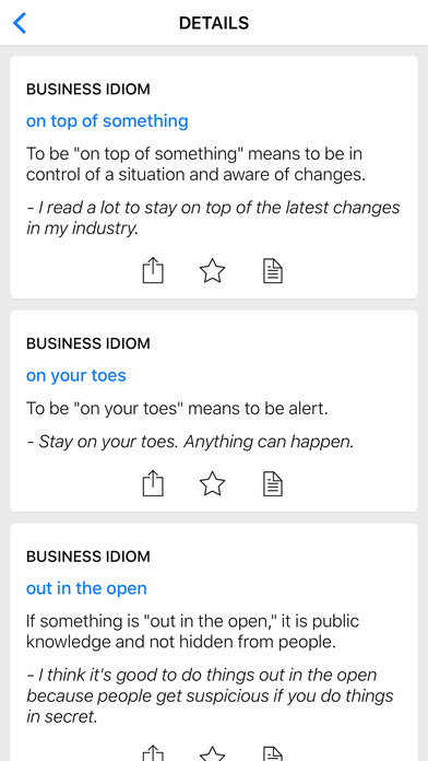 Eyes & Business idioms screenshot 2