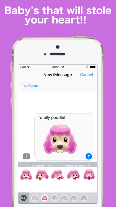 PoodleMojis - Emojis for Poodle Lovers! screenshot 2