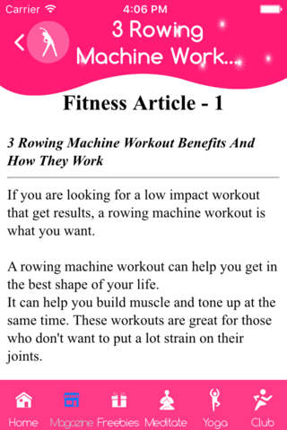 Gym workout plan for men screenshot 2
