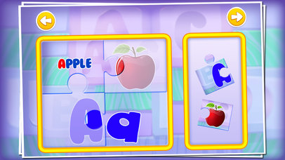 Kids Jigsaw puzzle - Learn ABC screenshot 2