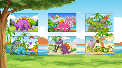 Kids Dinosaur Puzzle Jigsaw:Memory Game for Kids screenshot 2