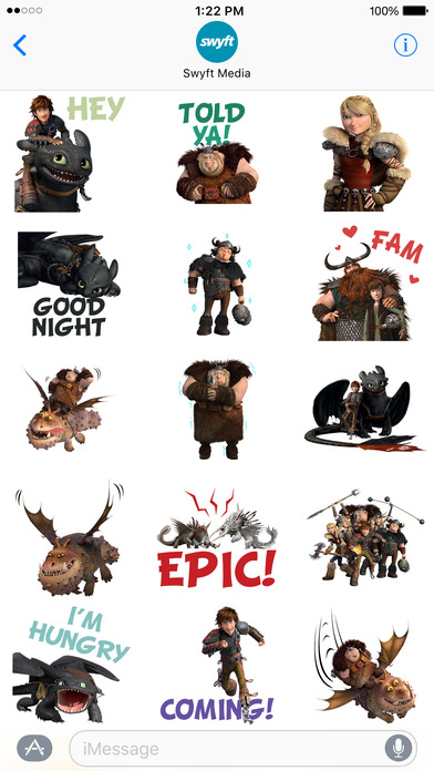 How To Train Your Dragon Stickers screenshot 3