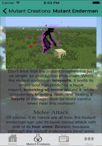 MUTANT CREATURES FOR MINECRAFT POCKET EDITION screenshot 2