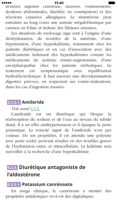 Toxicologie clinique screenshot 3